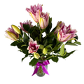 Soft Pink Lilies